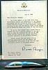 1990 Letter & Pen from President Reagan